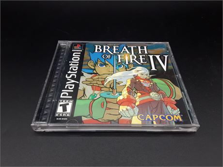 MINT - BREATH OF FIRE IV - PLAYSTATION ONE