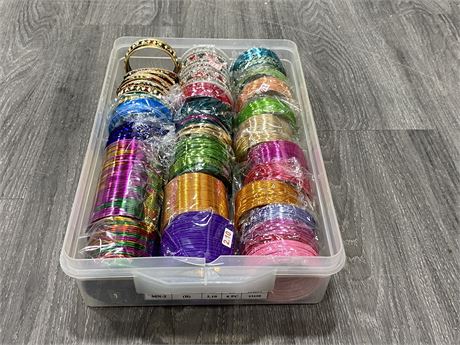 CONTAINER OF BANGLES