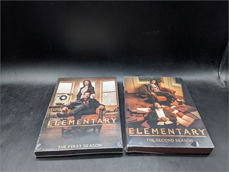 SEALED - ELEMENTARY SEASONS 1 & 2 - DVD