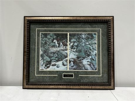 BEV DOOLITTLE “THE FOREST HAS EYES” PRINT (28.5”x23”)