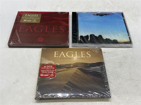 3 SEALED EAGLES CDS