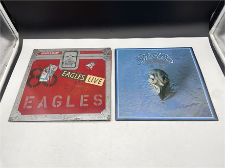 2 EAGLES RECORDS - VG+