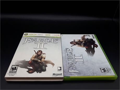 FABLE 2 LIMITED COLLECTORS EDITION - XBOX 360 - VERY GOOD CONDITION
