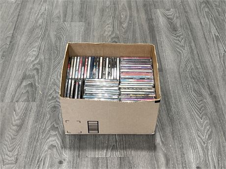 BOX OF CDS - ALL CLEAN GOOD TITLES