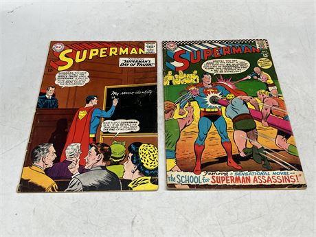 SUPERMAN #176 & #188