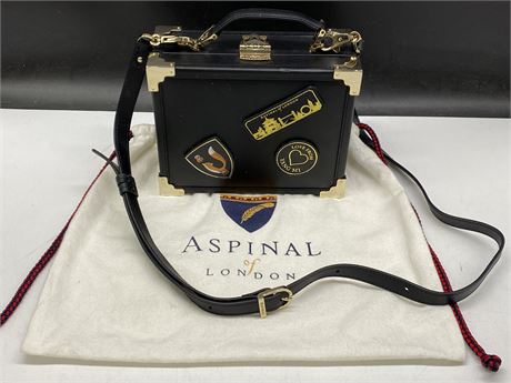 AUTHENTIC ASPINAL OF LONDON LIMITED EDITION YANG MI MINI TRUNK PURSE