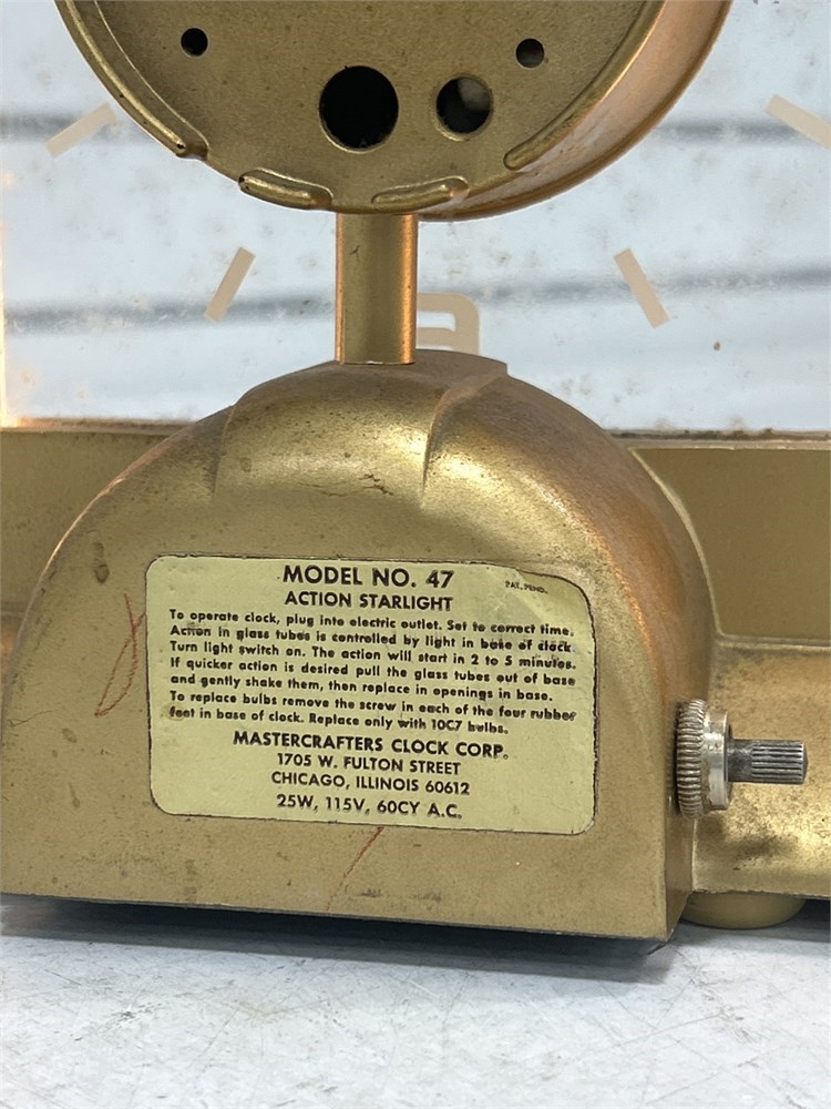 Urban Auctions - VINTAGE MASTERCRAFTERS MODEL NO.47 STARLIGHT MOTION ...