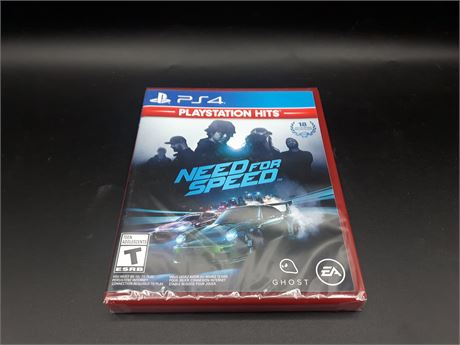 SEALED - NEED FOR SPEED - PLAYSTATION 4