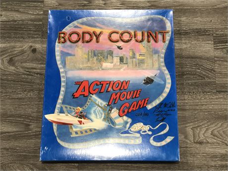 COLLECTORS SIGNED BODYCOUNT ACTION MOVIE GAME (84/100)