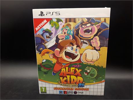 SEALED - ALEX KIDD IN MIRACLE WORLD - COLLECTORS EDITION - PS5