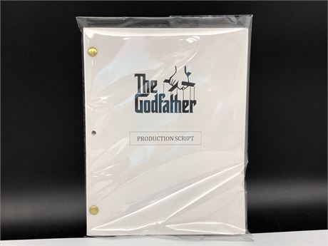 THE GODFATHER FULL MOVIE SCRIPT