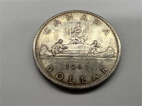1965 SILVER CDN DOLLAR