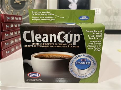 5 PACKS OF CLEAN CUP