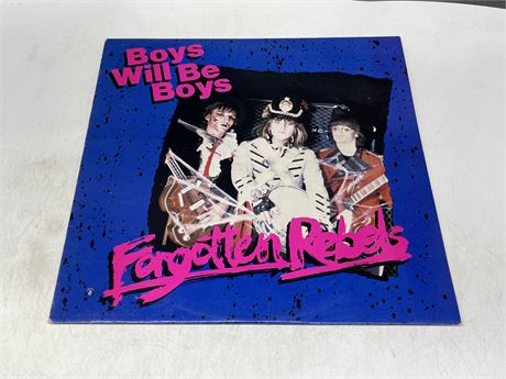 FORGOTTEN REBELS - BOYS WILL BE BOYS - VG+