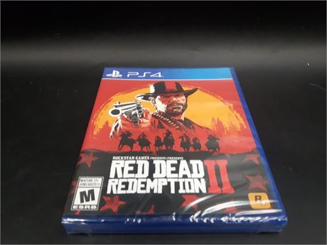 SEALED - RED DEAD REDEMPTION 2 - PS4