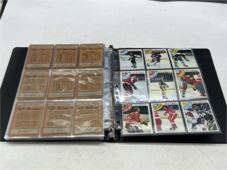 1978/79 TOPPS NHL COMPLETE SET W/BOSSY ROOKIE