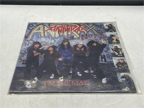 ANTHRAX - IM THE MAN - VG+