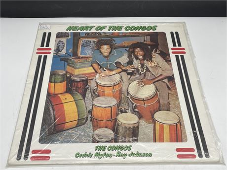 RARE THE CONGOS - HEART OF THE CONGOS - (VG) SLIGHTLY SCRATCHED