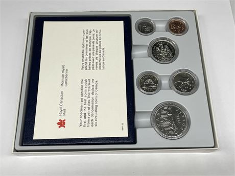 ROYAL CANADIAN MINT 1983 UNCIRCULATED COIN SET