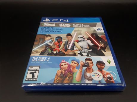 NEW - SIMS 4 STAR WARS BUNDLE - PS4