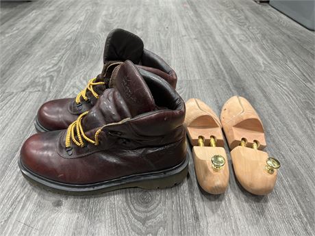 DR.MARTENS STYLE 8280 SIZE 10 W/ SHOE TREE - MADE IN ENGLAND