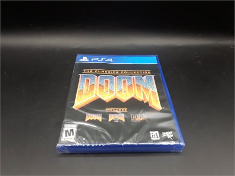 SEALED - DOOM THE CLASSICS COLLECTION - PS4