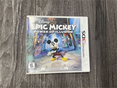 3DS DISNEY EPIC MICKEY POWER OF ILLUSION