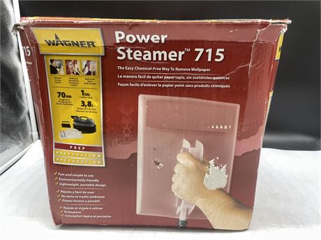 WAGNER POWER STEAMER 715 IN BOX