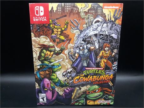 SEALED - TURTLES COWABUNGA - COLLECTORS EDITION - SWITCH