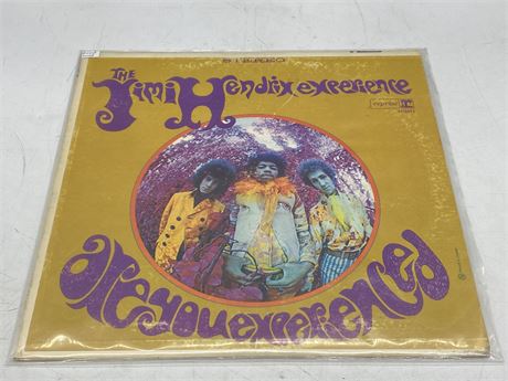 THE JIMI HENDRIX EXPERIENCE - ARE YOU EXPERIENCED? - (G) SCRATCHED