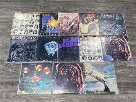 13 MISC. RECORDS (CONDITION VARIES GOOD TO VG+)