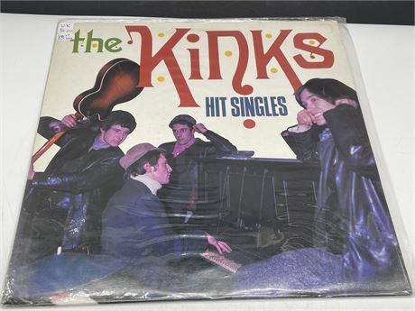 UK PRESS THE KINKS - HIT SINGLES - (VG++) NICE COPY