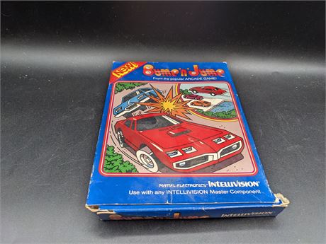 BUMP N JUMP - VERY GOOD CONDITION - INTELLIVISION