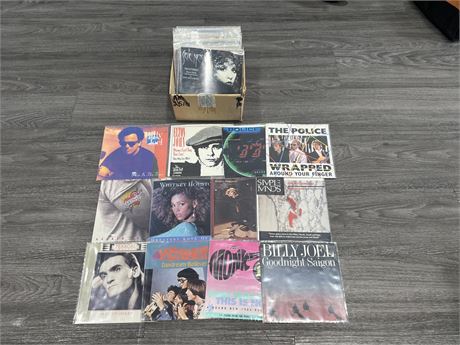 APPRX 100 NOS 45RPM PICTURE SLEEVES - NO RECORDS, JUST SLEEVES