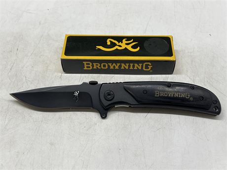 (NEW) BROWNING FOLDING KNIVE (8”)