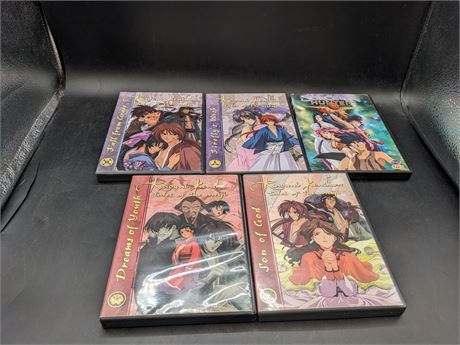 COLLECTION OF ANIME MOVIES - EVERY GOOD CONDITION