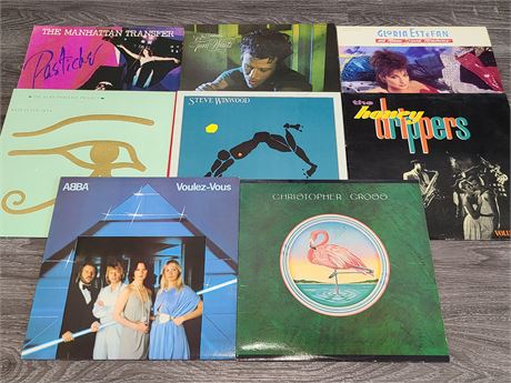8 MISC. RECORDS (good condition)