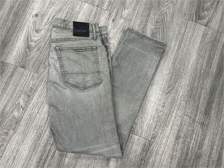 TOM FORD RUSTIC GREY JEANS - SIZE 36 SLIM