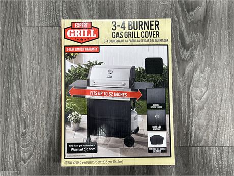 NEW EXPERT GRILL 3-4 BURNER GAS GRILL COVER