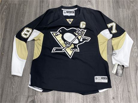SIDNEY CROSBY JERSEY NEW WITH TAGS SIZE XL
