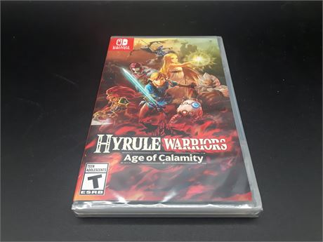 NEW - HYRULE WARRIORS AGE OF CALAMITY - SWITCH