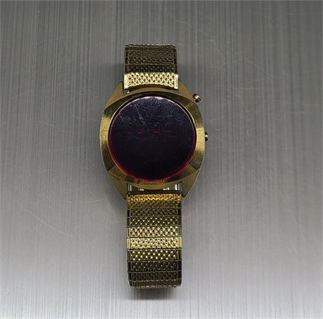 RARE VINTAGE ONE OF THE FIRST DIGITAL WATCHES 1970'S FRONTIER BRAND