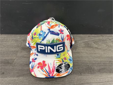 NEW PING GOLF HAT