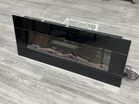4FT PANORAMA STYLE ELECTRIC FIREPLACE - WORKS PERFECTLY
