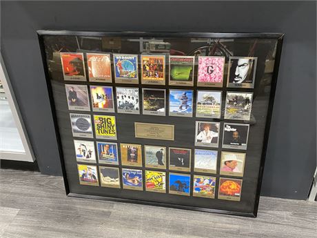 ONE OF A KIND UNIVERSAL MUSIC ALBUM SUCCESS DISPLAY 1996 (32”x28”)