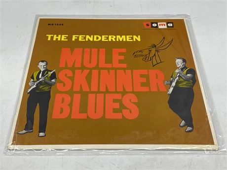 RARE 1962 THE FENDERMEN - MULE SKINNER BLUES - NEAR MINT (NM)