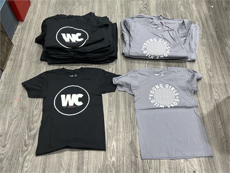 50+ NEW T-SHIRTS BY “WINGS” VARIOUS SIZES