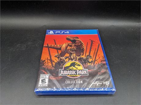 SEALED - JURASSIC PARK CLASSIC GAMES COLLECTION - LIMITED RUN - PS4