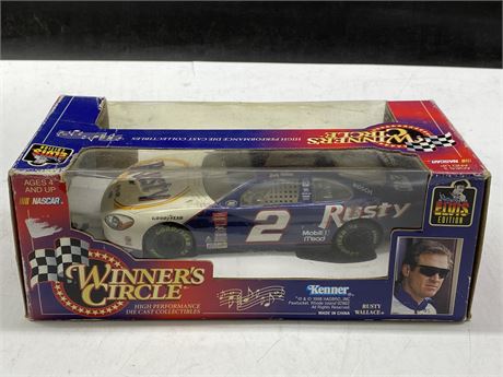 1/24 SCALE RUSTY WALLACE #2 DIE CAST STOCK CAR