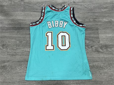 MIKE BIBBY VANCOUVER GRIZZLIES HARDWOOD CLASSICS JERSEY SIZE L